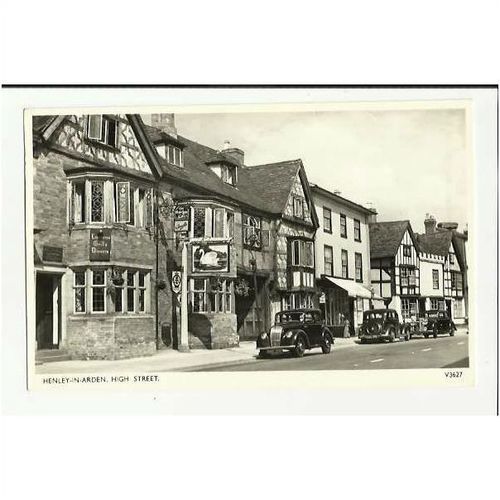 Warwickshire HENLEY IN ARDEN High Street Postcard by Photochrom (V3627)
