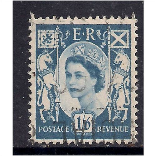 Scotland GB 1967 QE2 1/-6d Grey Blue wilding SG 6.(K164 )
