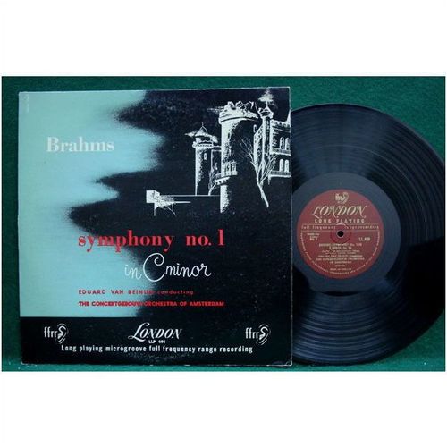 Beinum - Brahms: Symphony No. 1 in C Minor - LLP 490 - VG+
