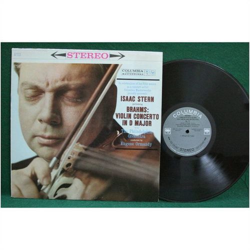 Stern/Ormandy - Brahms: Violin Concerto in D - MS 6153 - VG+