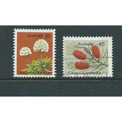 australia stamps sg608 609 used