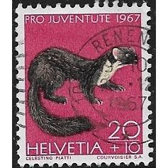 1967 Michel 867 - fine used (o) - ANIMAL