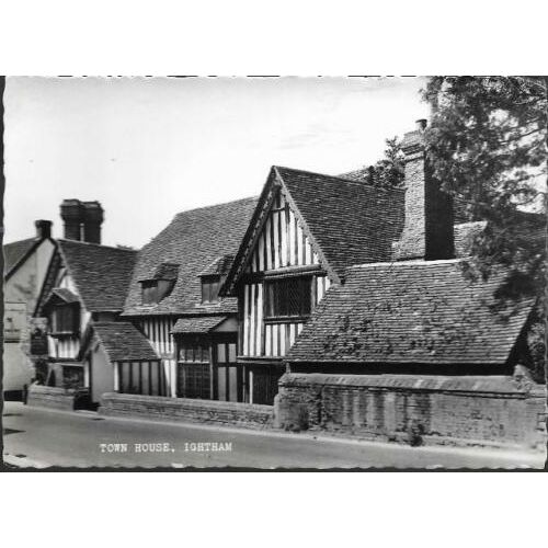 Ightham, Kent - Town House - real photo Salmon postcard c.1960s