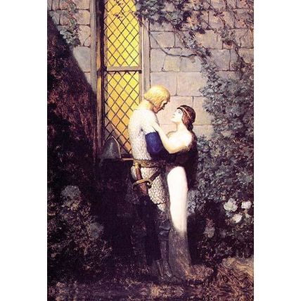 Oh, Gentle Knight 12 x 18 Poster