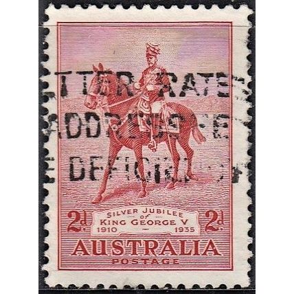 AUSTRALIA, 1935 2d Silver Jubilee, SG 156 (Scott 152), used