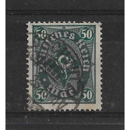 Germany.SG217 50m Posthorn (Green and Purple).Fine Used.Nov21