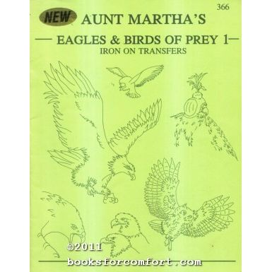 Aunt Marthas Eagles & Birds of Prey 1 Book 366