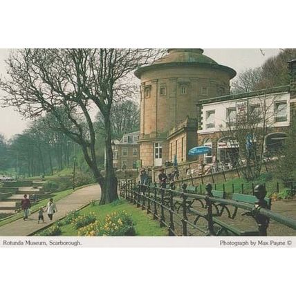 Rotunda Museum Scarborough Yorkshire Rare Photo Postcard
