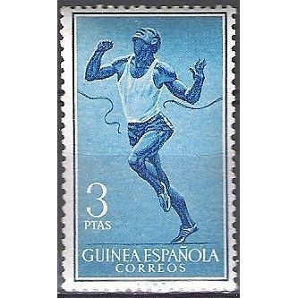 Guinea Española 1958 Michel 348 Neuf ** Cote (2002) 0.40 € Sports courrir
