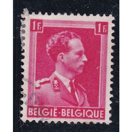 Belgium 1938 King Leopold 111 75c Fine Used SG 747 VGC