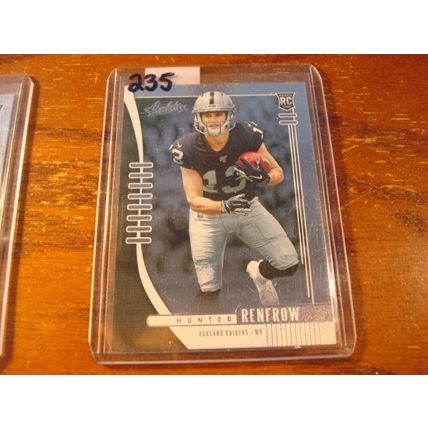 2019 Panini Chronicles Absolute, 4-Rc Cards, HUNTER RENFRO Rc, Raiders