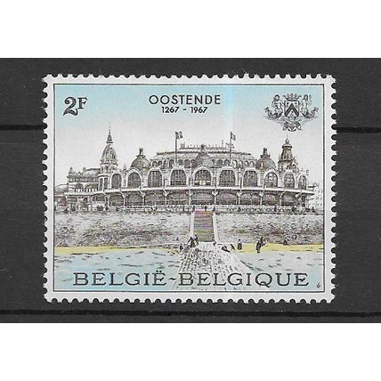 Belgium 1967 Ostend Anniversary MNH set S.G. 2016