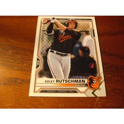 2020-2022, Bowman, 4-Cards, w/Rc's, ADLEY RUTSCHMAN, Orioles