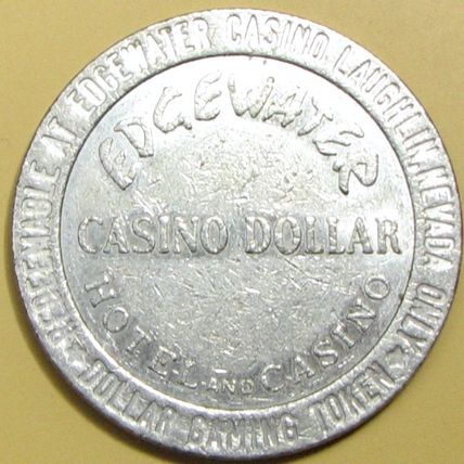 Edgewater. $1 Casino Token. Laughlin, NV. T04.