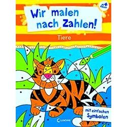 Wir Malen Nach Zahlen! - Tiere