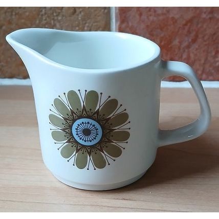 J&G Meakin Galaxy Creamer/Milk Jug, Retro vintage mid century, Jessie Tait 1967