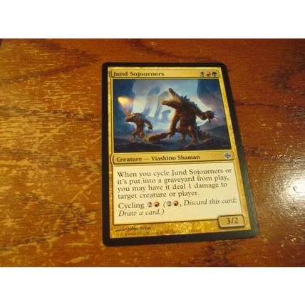 Magic the Gathering, MTG, 3-Cards, 1993-2009, JUND HACKBLADE/SOJOURNERS