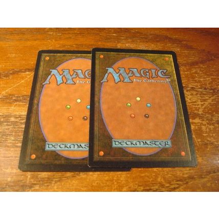 Magic The Gathering, MTG, 2-Cards, 1996, BLISTERING BARRIER, nm