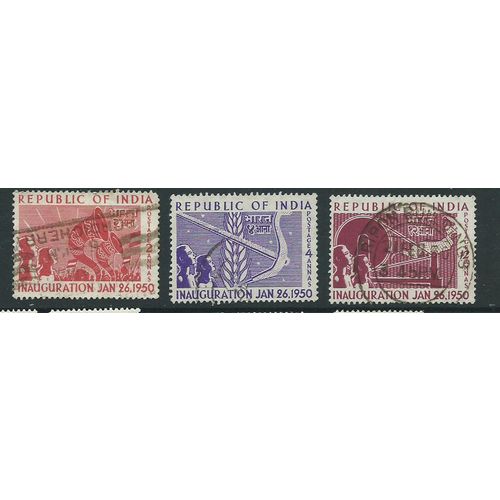 india dominion stamps sg329 used part set