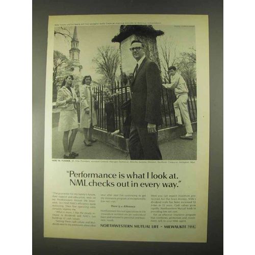 1967 Northwestern Mutual Life Ad - Performance