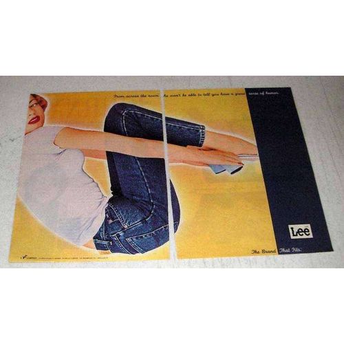 1996 Lee Jeans Ad - From Across The Room