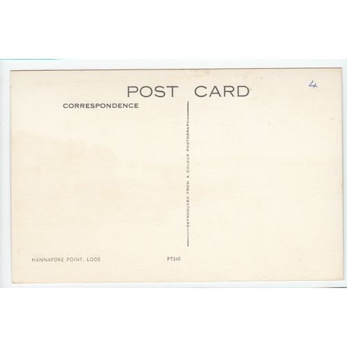 Hannafore Point Looe Cornwall Postcard 240