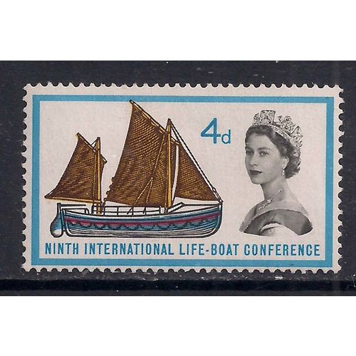 GB 1963 QE2 4d Lifeboat Conference MM SG 640 ( B640 )