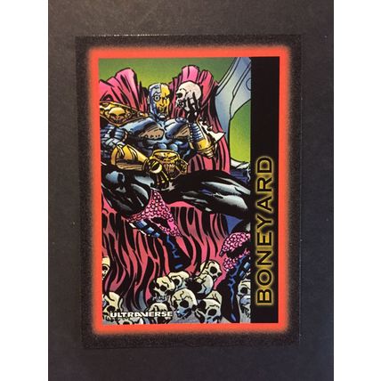 Ultraverse Comic Cards (Series 1) Hero Illustrated Boneyard promo card #OO