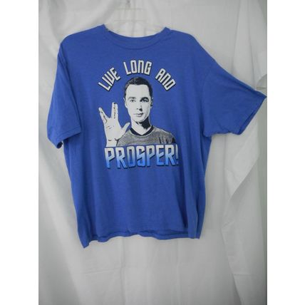 T Shirt Big Bang Theory Live Long and Prosper 3X