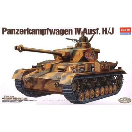 Panzerkampfwagen IV Ausf. H/J German Tank (1994) *1/35th Scale Model Kit / New*