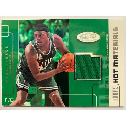 2002-03 Hoops Hot Prospects Hot Materials #HM-PP Paul Pierce