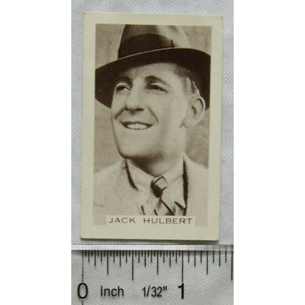 1936 Fucchino's Cinema Stars No. 93 Jack Hulbert