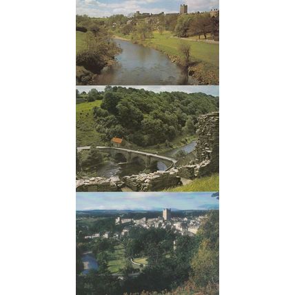 River Swale 3x Stunning Postcard s