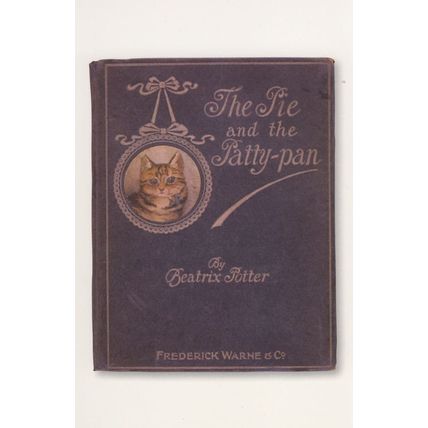 The Pig & The Patty Pan Beatrix Potter First Edition Book Postcard