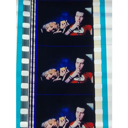 Sex Pistols The Filth & The Fury. Pk XHC - A004d. 1 STRIP OF 5 - 35MM FILM CELLS