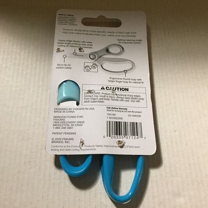 New Fiskars Small 5'' Kids Scissors