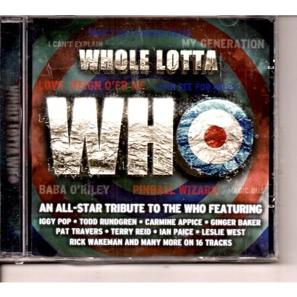 Whole Lotta Who CD (Iggy, Rundgren, Travers, Paice, Reid, Wakeman, Raveonettes)
