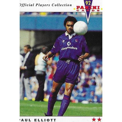 Panini 1992 Official Players Trading Cards: Chelsea - Defender, Elliott (Paul)