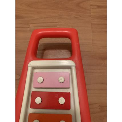 Vintage Little Tikes Musical Xylophone Pull String Toy