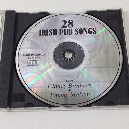 28 Irish Pub Songs -The Clancy Bros.- Tommy Makem - 1995 - CD - Used