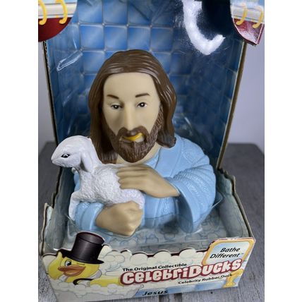 Jesus 2005 Celebrity Ducks Collectable Figurine Display