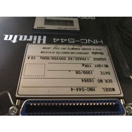 HIRATA HNC-544-4 BASE ROBOT CONTROLLER input 1PHASE 200VAC 10A HNC-544,EN