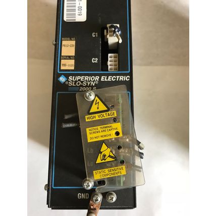 SUPERIOR ELECTRIC PS12-230 SLO-SYN 2000 S SERVO POWER SUPPLY,PMC97X,AB