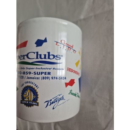 Super Clubs 20th Anniversary Mug
