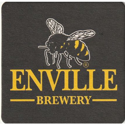 BEER MAT - ENVILLE BREWERY (COXGREEN) - (Cat No 015) - (2017)