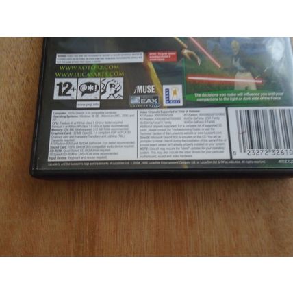 Star Wars Knights of the Old Republic II: The Sith Lords PC CD