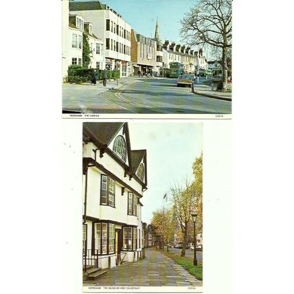 Sussex HORSHAM Two Postcards (Judges C4316, C4319)
