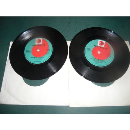 THE TWEETS 7" SINGLES LOT OF 2 -BIRDIE SONG/LET'S ALL SING LIKE THE BIRDIES SING