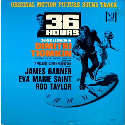 36 HOURS original 1965 Dimitri Tiomkin soundtrack record album