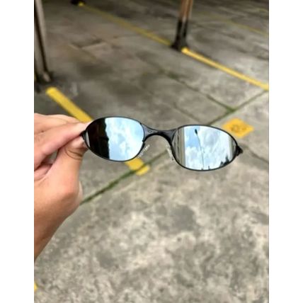 HCS X-Metal wire liquid metal black sunglasses